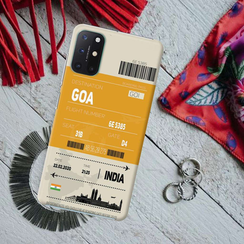 Goa ticket Printed Slim Cases and Cover for OnePlus 8T