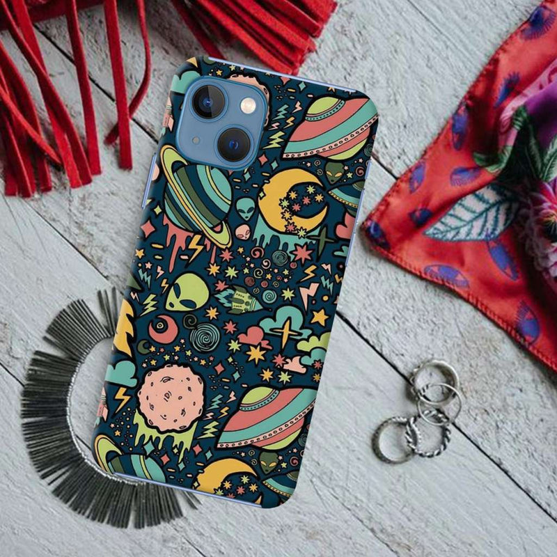 Space Ships Printed Slim Cases and Cover for iPhone 13
