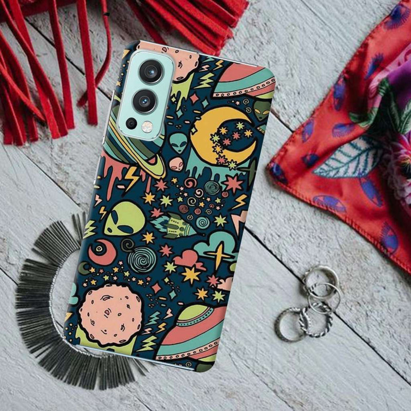 Space Ships Printed Slim Cases and Cover for OnePlus Nord 2