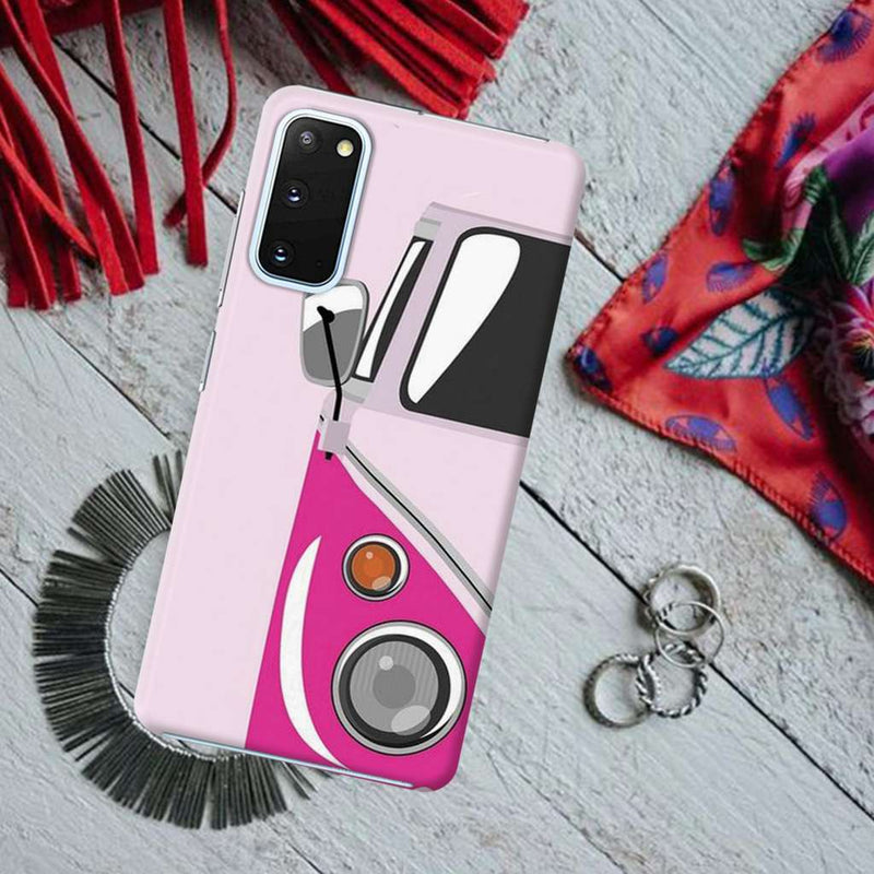 Pink Volkswagon Printed Slim Cases and Cover for Galaxy S20 Plus