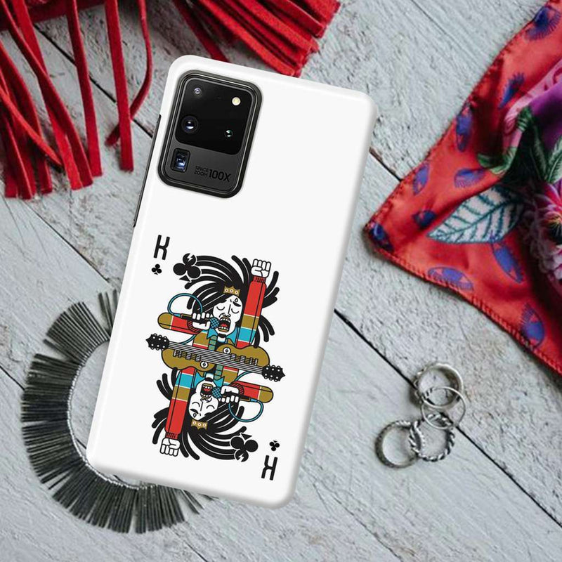 King Card Printed Slim Cases and Cover for Galaxy S20 Ultra