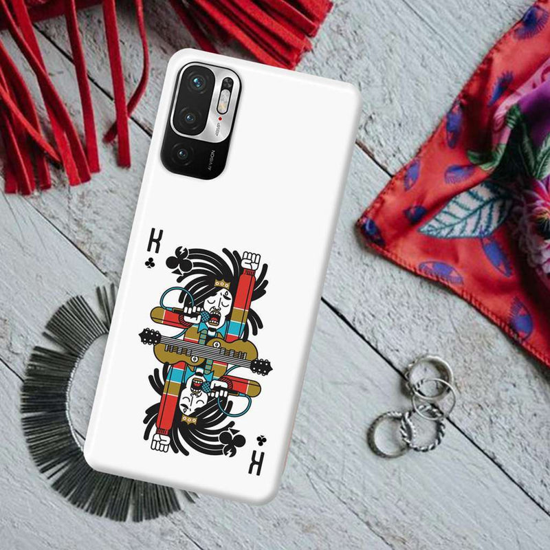 King Card Printed Slim Cases and Cover for Redmi Note 10T