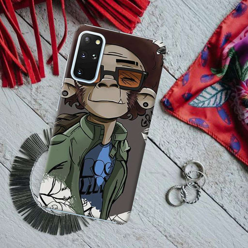 Monkey Printed Slim Cases and Cover for Galaxy S20