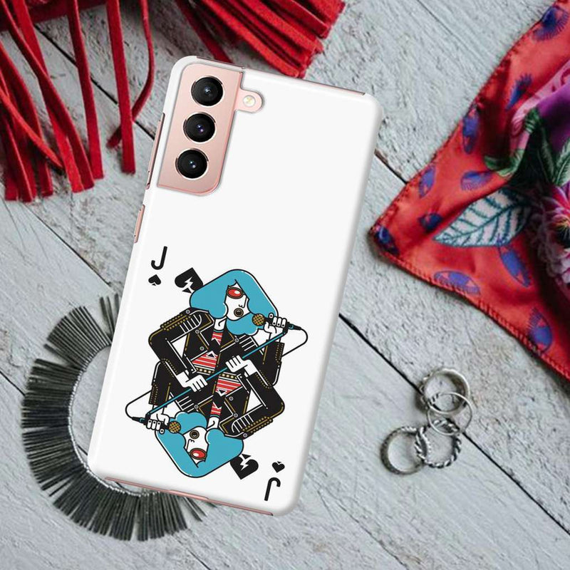 Joker Card Printed Slim Cases and Cover for Galaxy S21 Plus