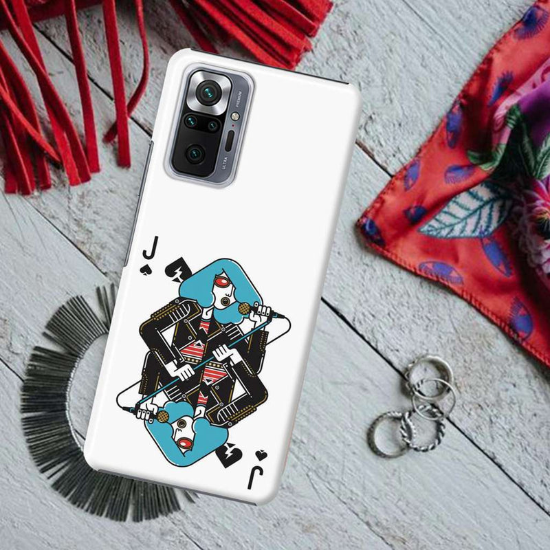 Joker Card Printed Slim Cases and Cover for Redmi Note 10 Pro