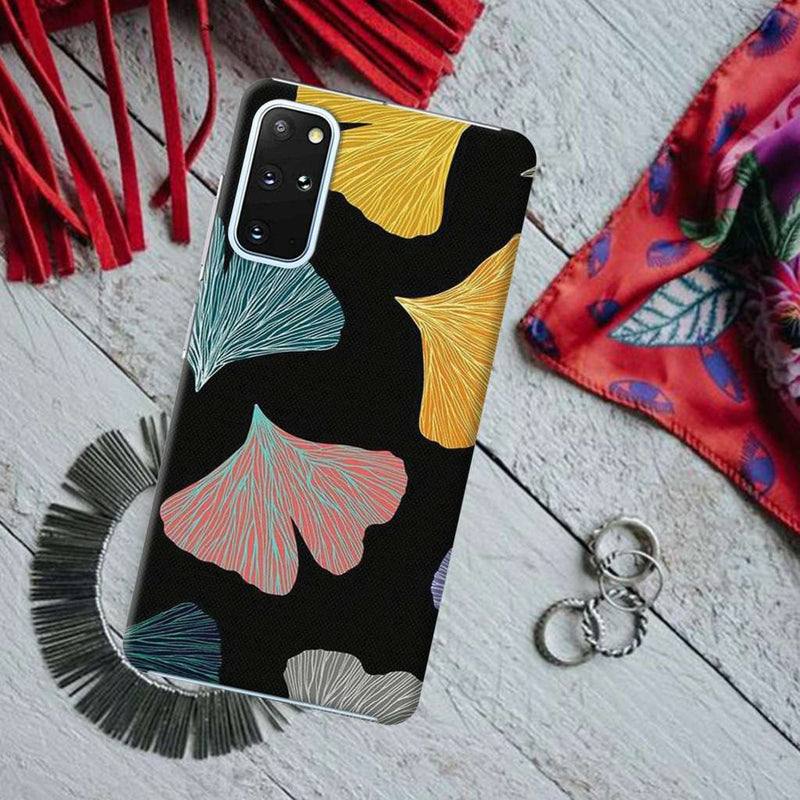 Colorful leafes Printed Slim Cases and Cover for Galaxy S20