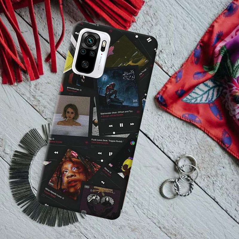 Cassette Printed Slim Cases and Cover for Redmi Note 10