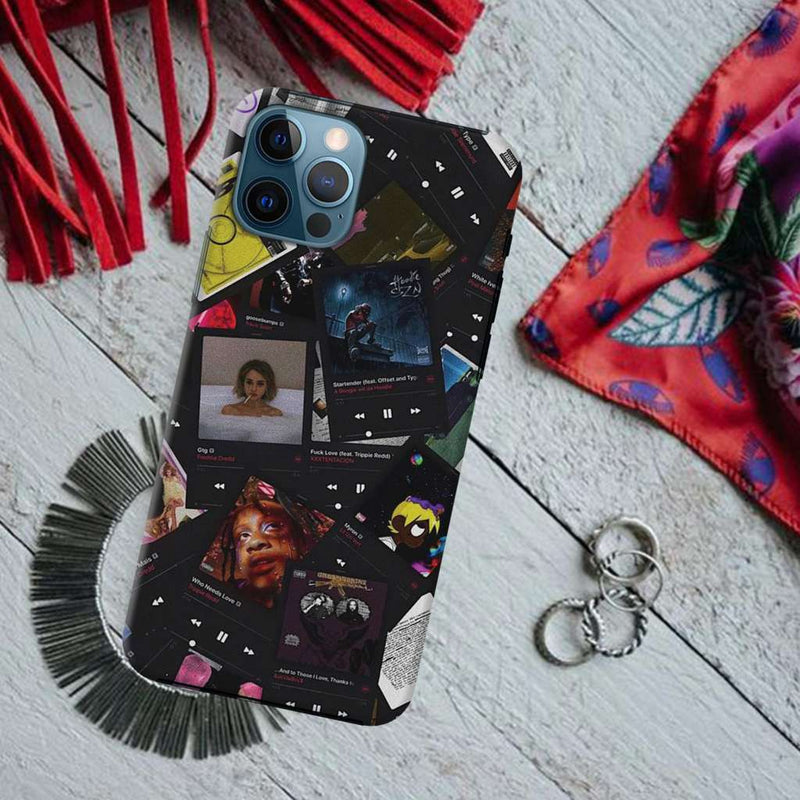 Cassette Printed Slim Cases and Cover for iPhone 12 Pro