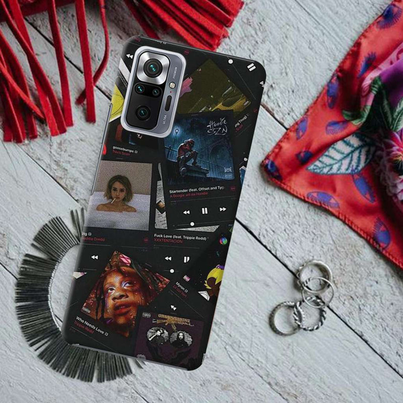 Cassette Printed Slim Cases and Cover for Redmi Note 10 Pro