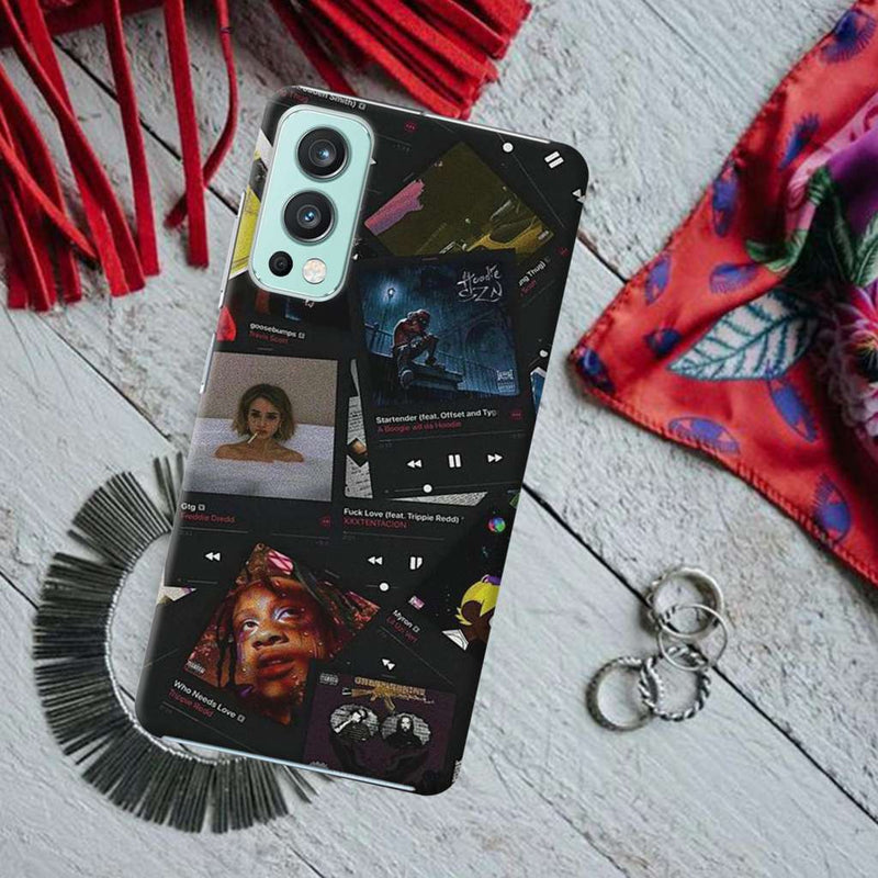 Cassette Printed Slim Cases and Cover for OnePlus Nord 2