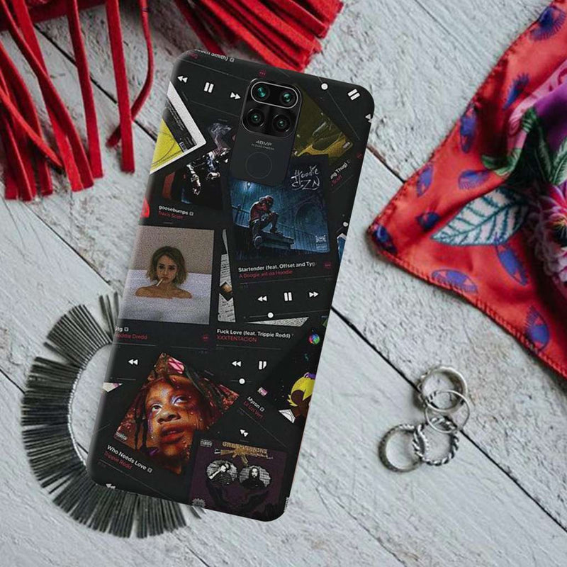 Cassette Printed Slim Cases and Cover for Redmi Note 9