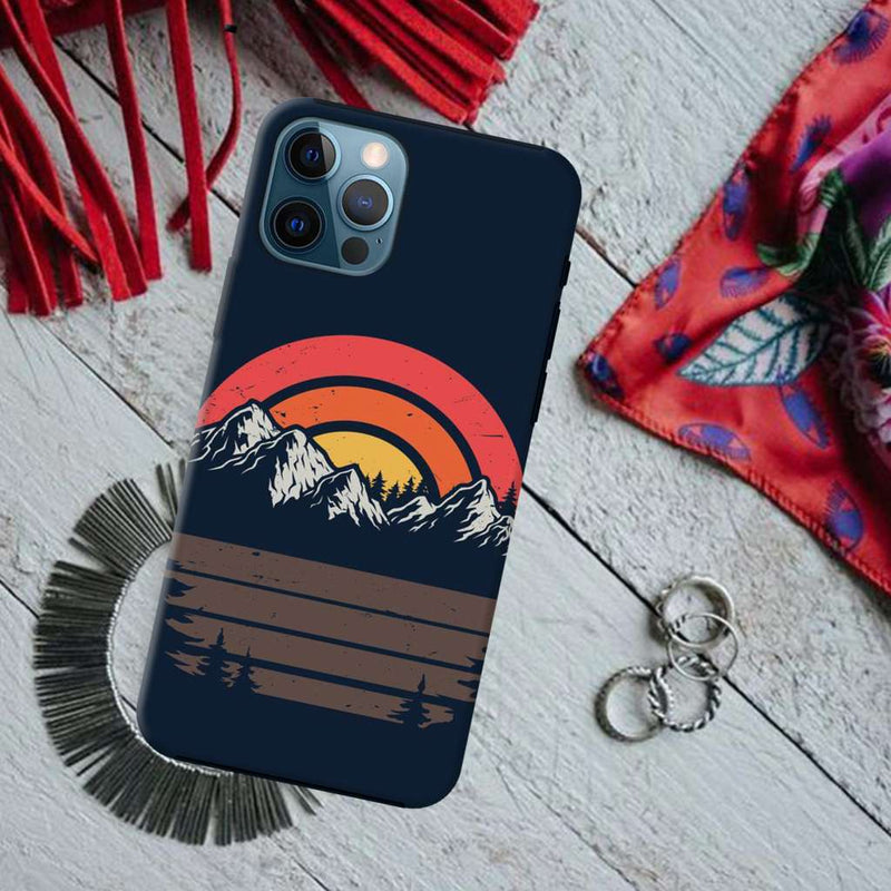 Mountains Printed Slim Cases and Cover for iPhone 12 Pro