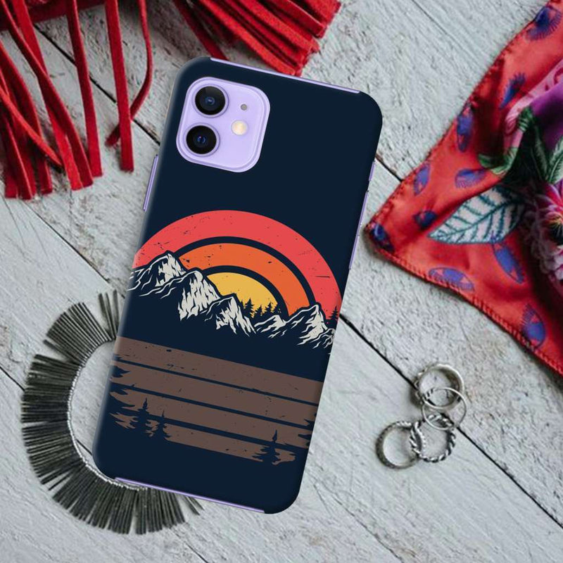 Mountains Printed Slim Cases and Cover for iPhone 12 Mini