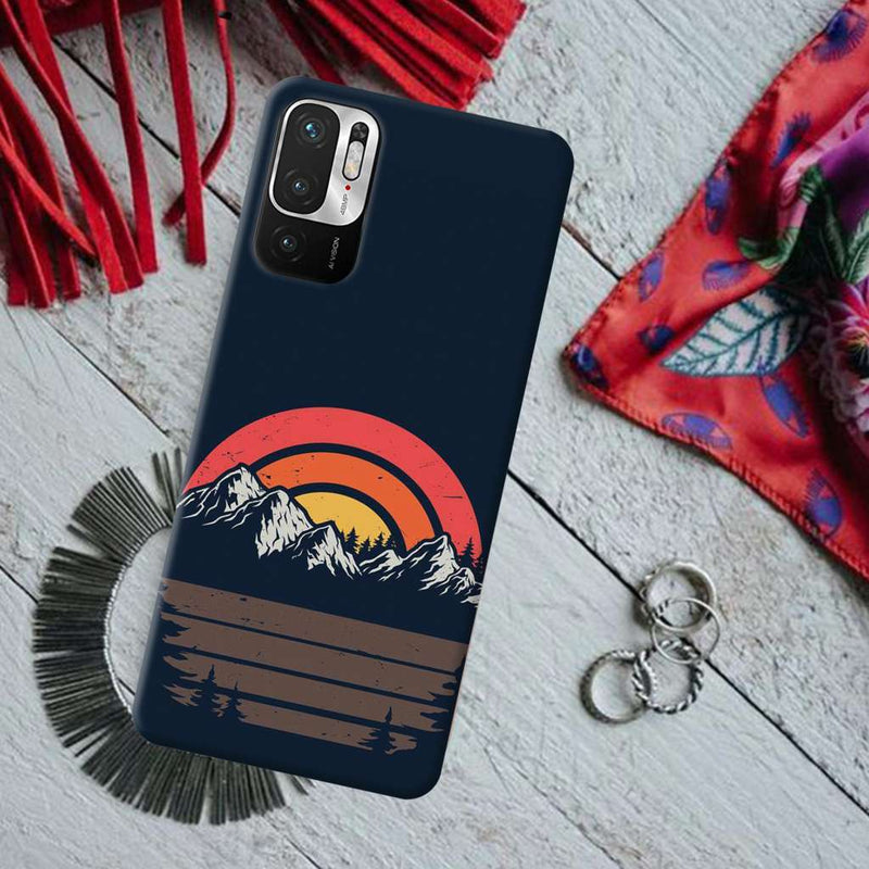 Mountains Printed Slim Cases and Cover for Redmi Note 10T