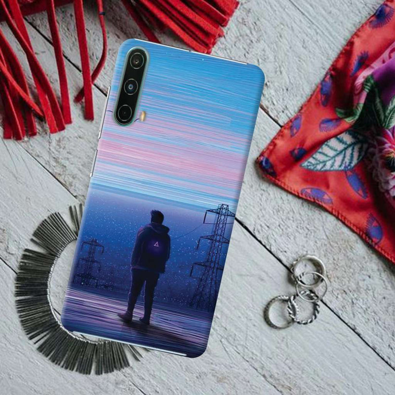 Alone at night Printed Slim Cases and Cover for OnePlus Nord CE 5G