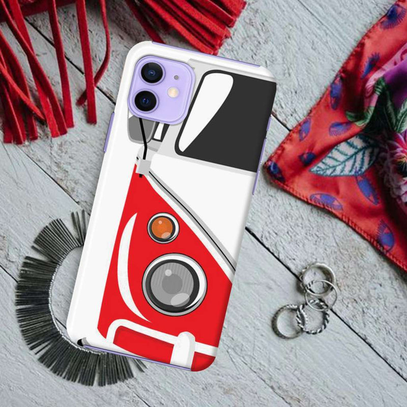 Red Volkswagon Printed Slim Cases and Cover for iPhone 11
