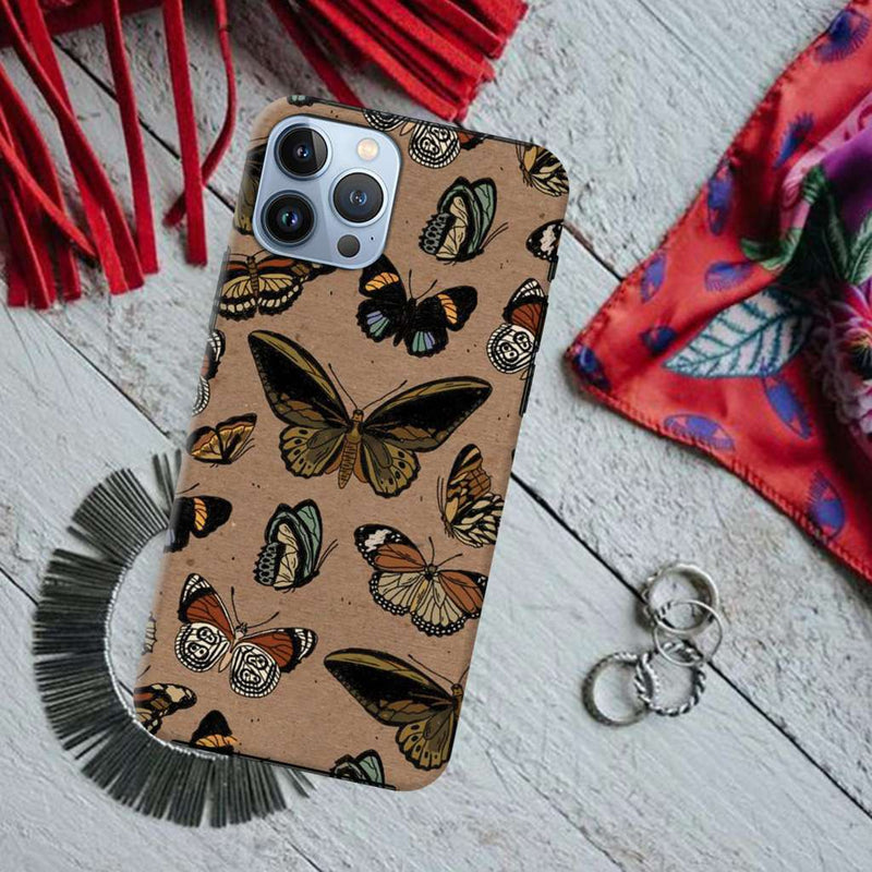 Butterfly Printed Slim Cases and Cover for iPhone 13 Pro