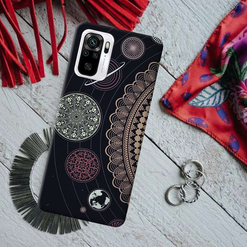 Space Globe Printed Slim Cases and Cover for Redmi Note 10