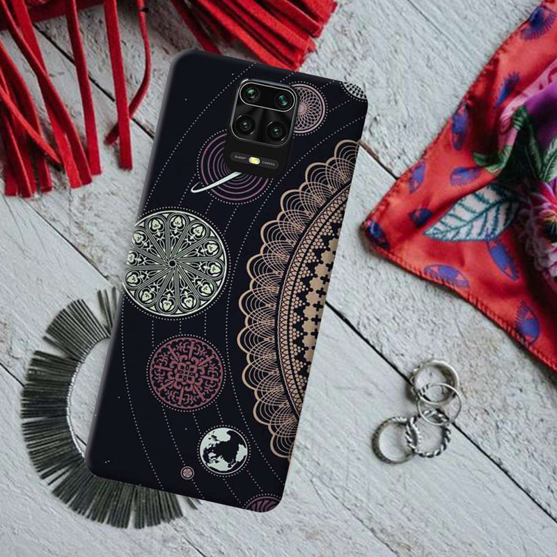 Space Globe Printed Slim Cases and Cover for Redmi Note 9 Pro Max