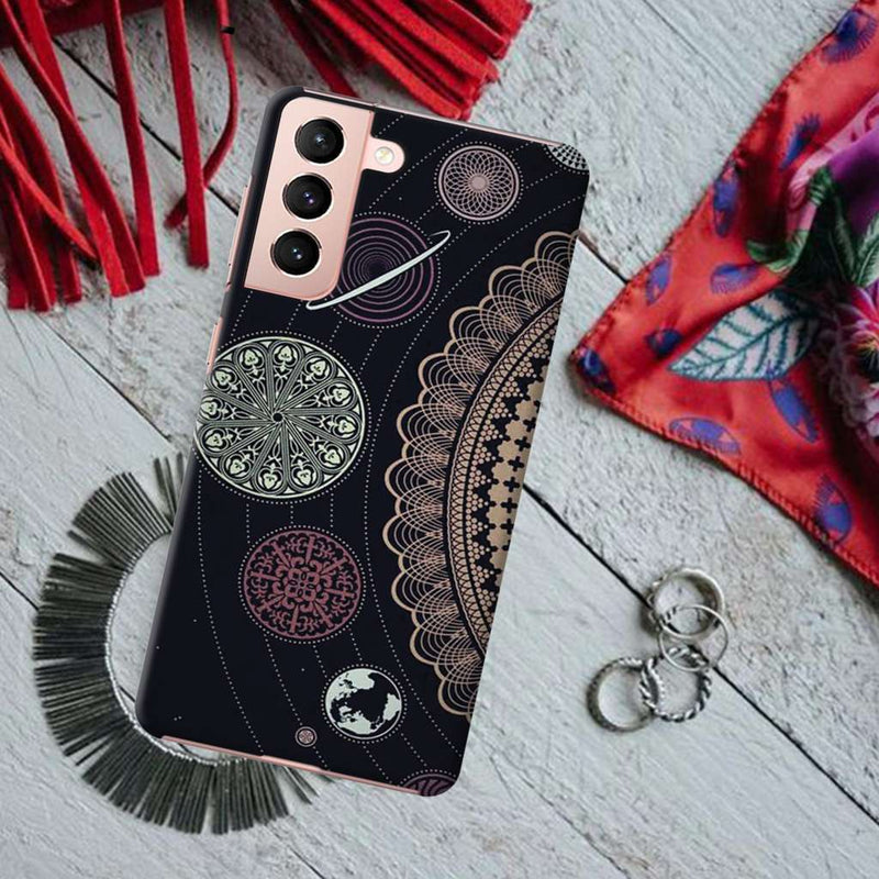 Space Globe Printed Slim Cases and Cover for Galaxy S21 Plus