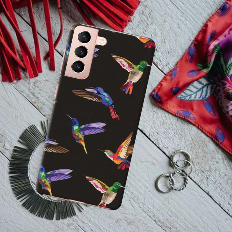 Kingfisher Printed Slim Cases and Cover for Galaxy S21