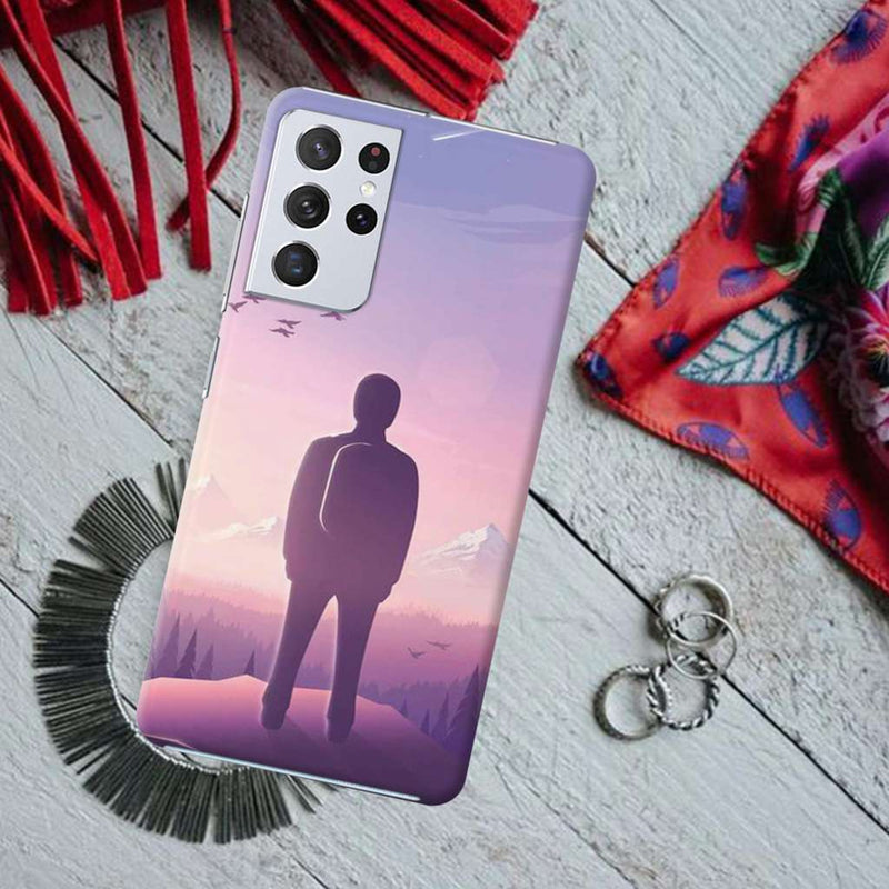 Peace on earth Printed Slim Cases and Cover for Galaxy S21 Ultra