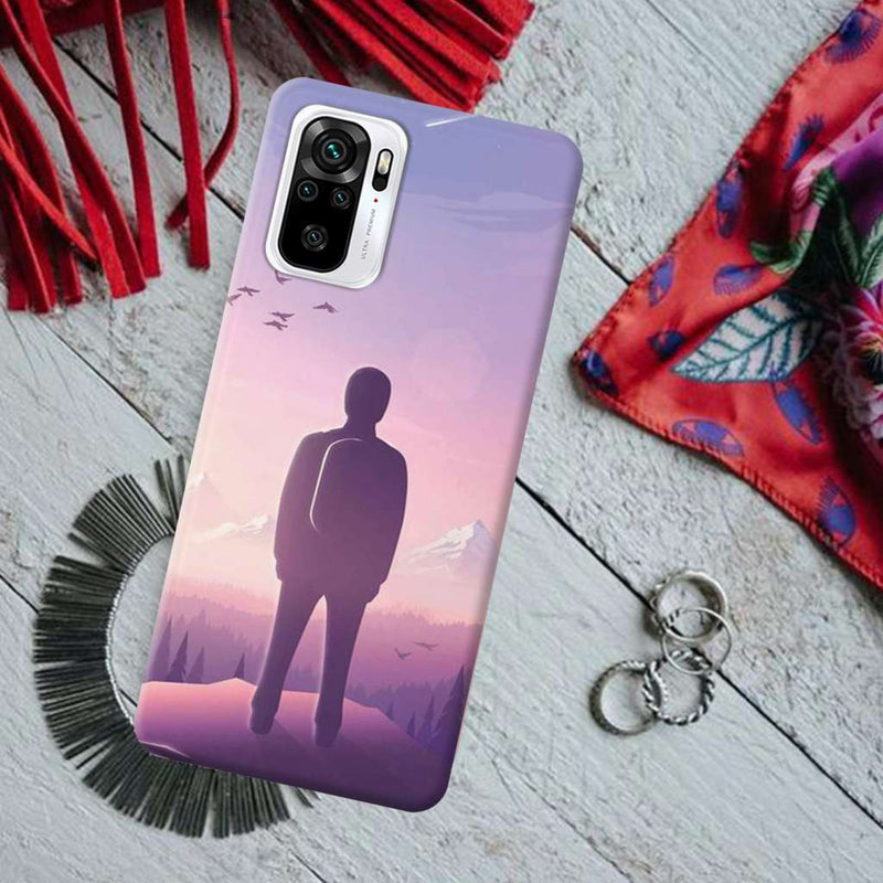 Peace on earth Printed Slim Cases and Cover for Redmi Note 10