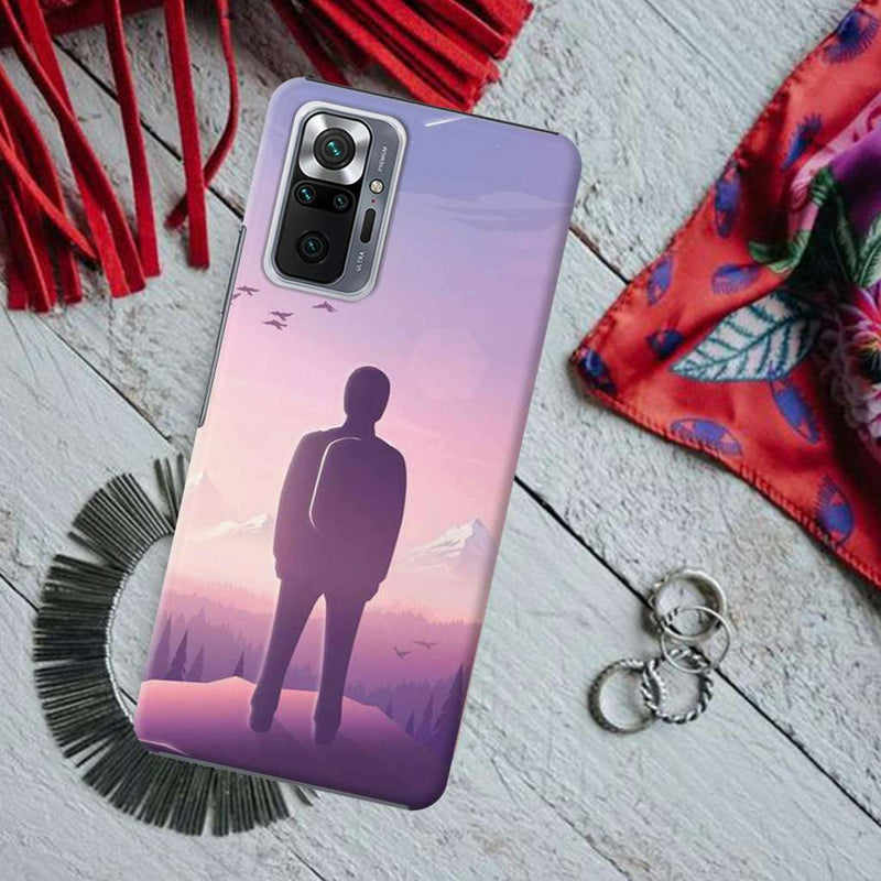 Peace on earth Printed Slim Cases and Cover for Redmi Note 10 Pro
