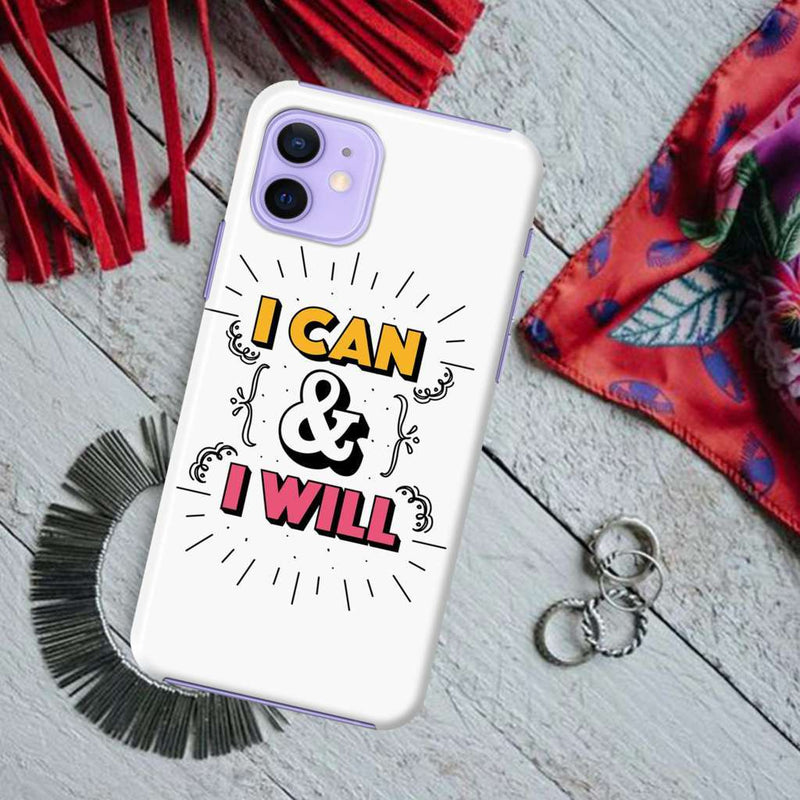I can and I will Printed Slim Cases and Cover for iPhone 11