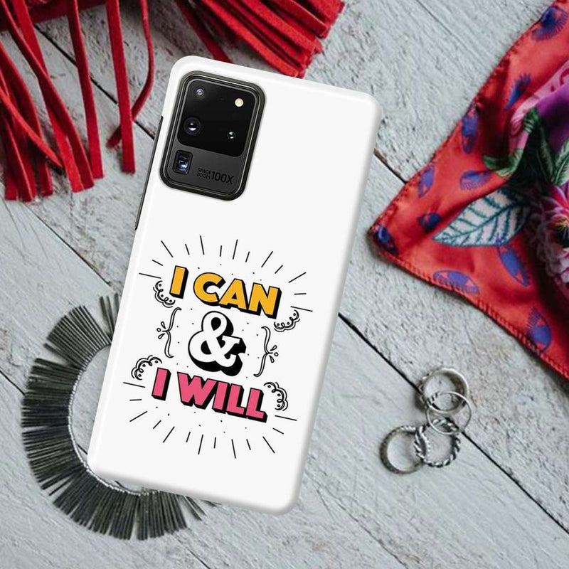 I can and I will Printed Slim Cases and Cover for Galaxy S20 Ultra
