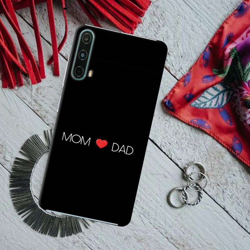 Mom and Dad Printed Slim Cases and Cover for OnePlus Nord CE 5G