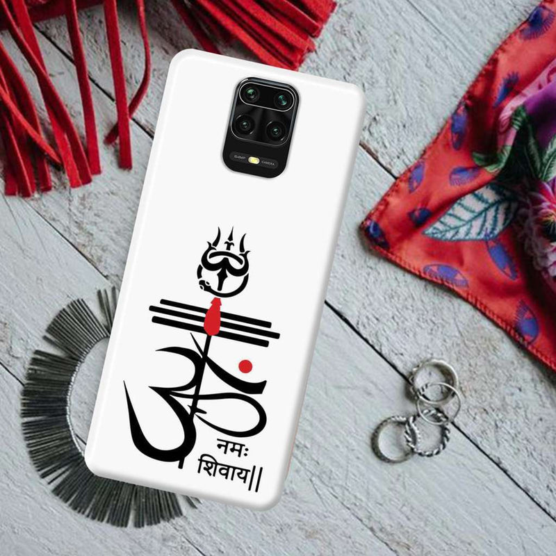 OM namah siwaay Printed Slim Cases and Cover for Redmi Note 9 Pro Max