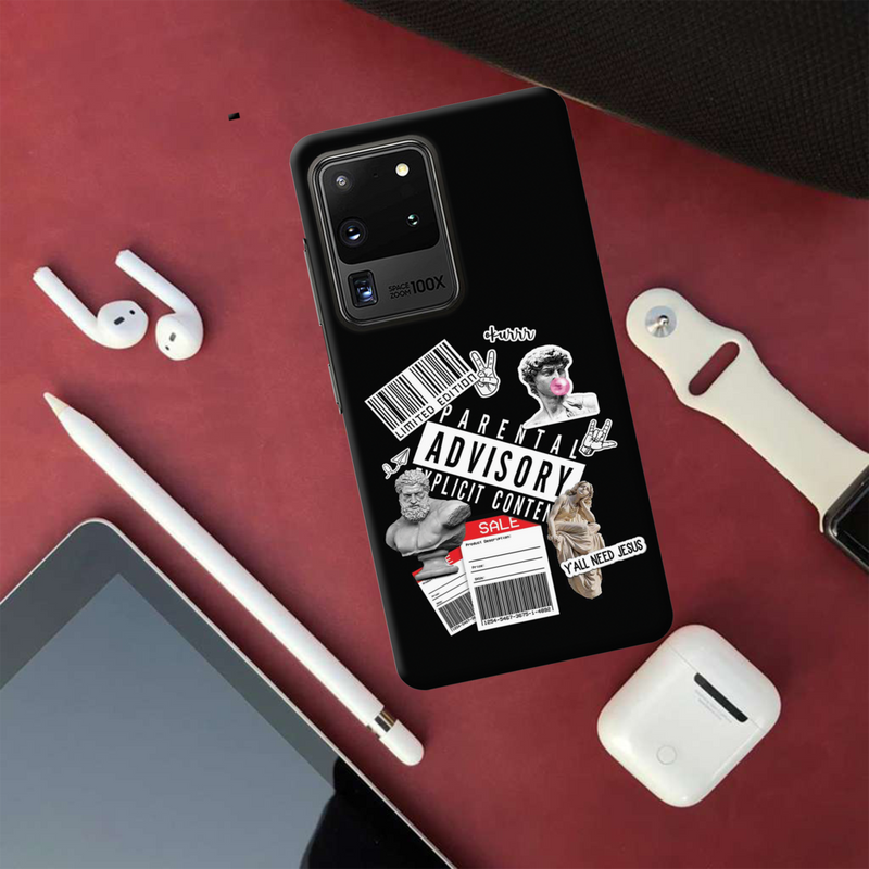 Samsung Galaxy S20 Ulta Advisory Printed Cases
