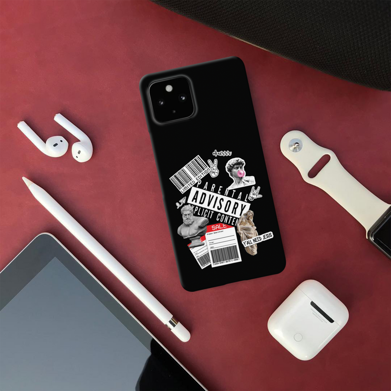 Advisory Printed Slim Cases and Cover for Pixel 4A