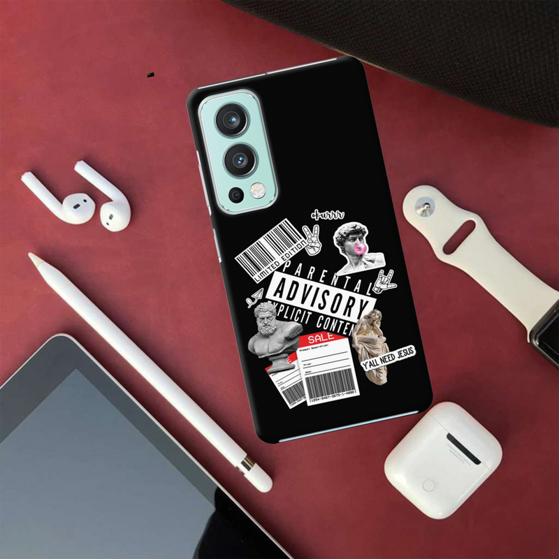Advisory Printed Slim Cases and Cover for OnePlus Nord 2