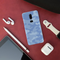 Blue and White Camouflage Printed Slim Cases and Cover for OnePlus 6
