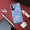 Blue and White Camouflage Printed Slim Cases and Cover for Redmi Note 10T