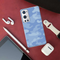 Blue and White Camouflage Printed Slim Cases and Cover for OnePlus 9R