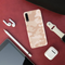 Cream and White Camouflage Printed Slim Cases and Cover for Galaxy A70