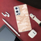 Cream and White Camouflage Printed Slim Cases and Cover for OnePlus 9R