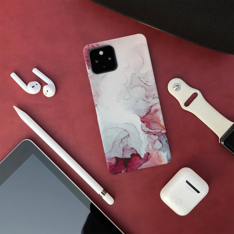 Galaxy Marble Printed Slim Cases and Cover for Pixel 4A