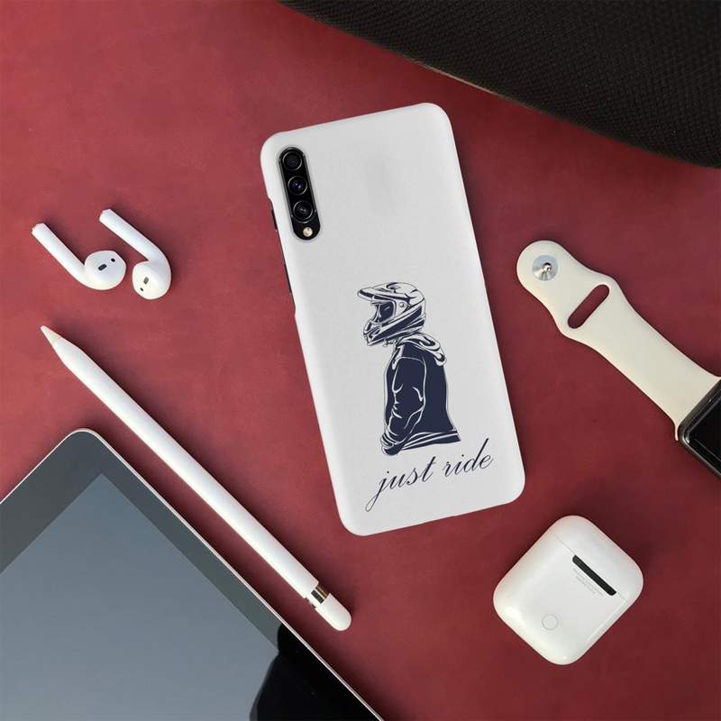 Just Ride Printed Slim Cases and Cover for Galaxy A30S