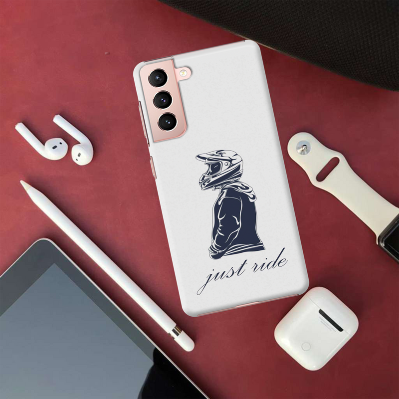 Just Ride Printed Slim Cases and Cover for Galaxy S21