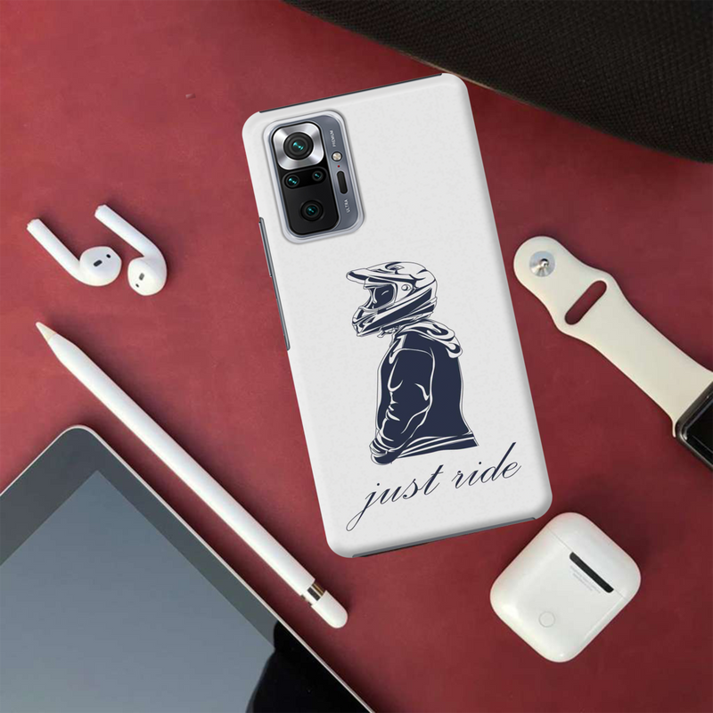 Just Ride Printed Slim Cases and Cover for Redmi Note 10 Pro