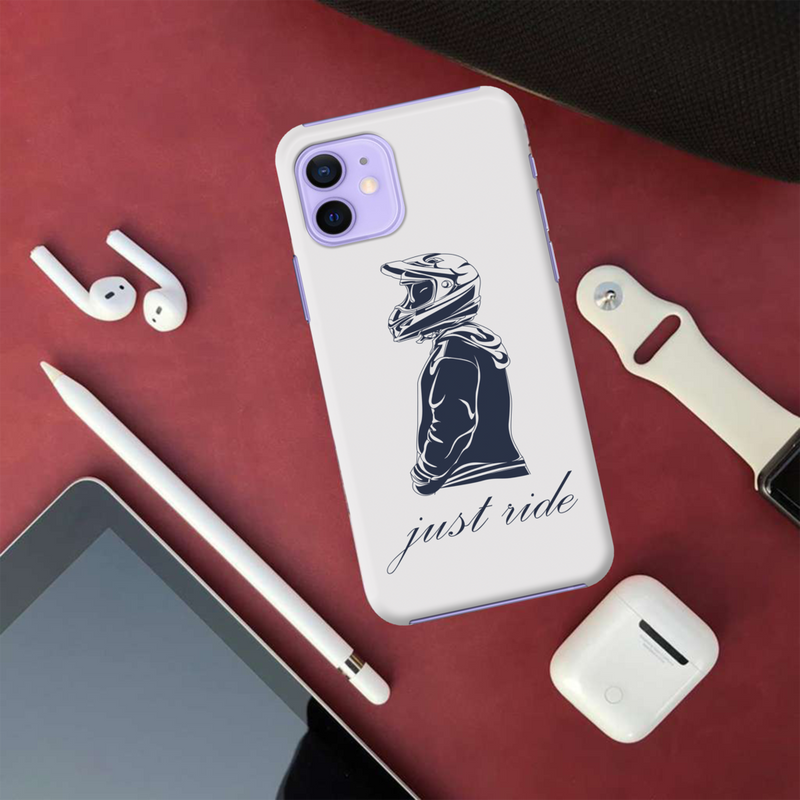 Just Ride Printed Slim Cases and Cover for iPhone 12 Mini