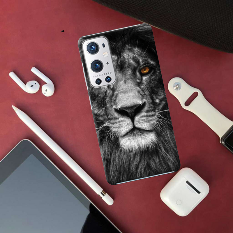 Lion Face Printed Slim Cases and Cover for OnePlus 9R