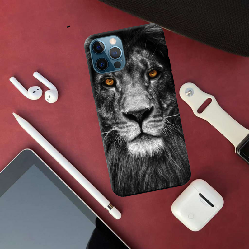 Lion Face Printed Slim Cases and Cover for iPhone 12 Pro Max