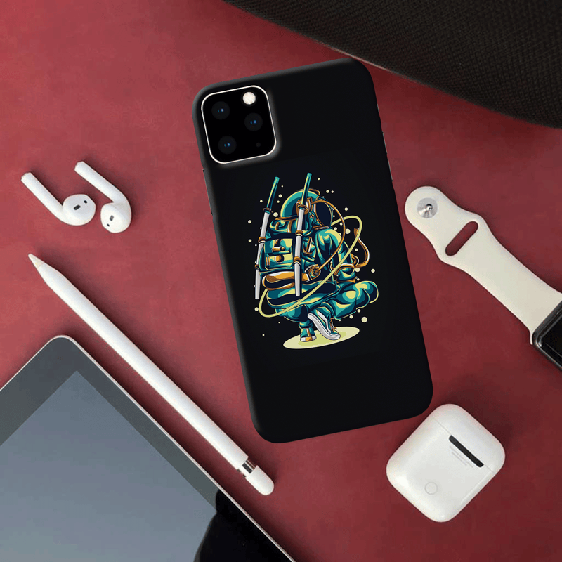 Ninja Astronaut Printed Slim Cases and Cover for iPhone 11 Pro