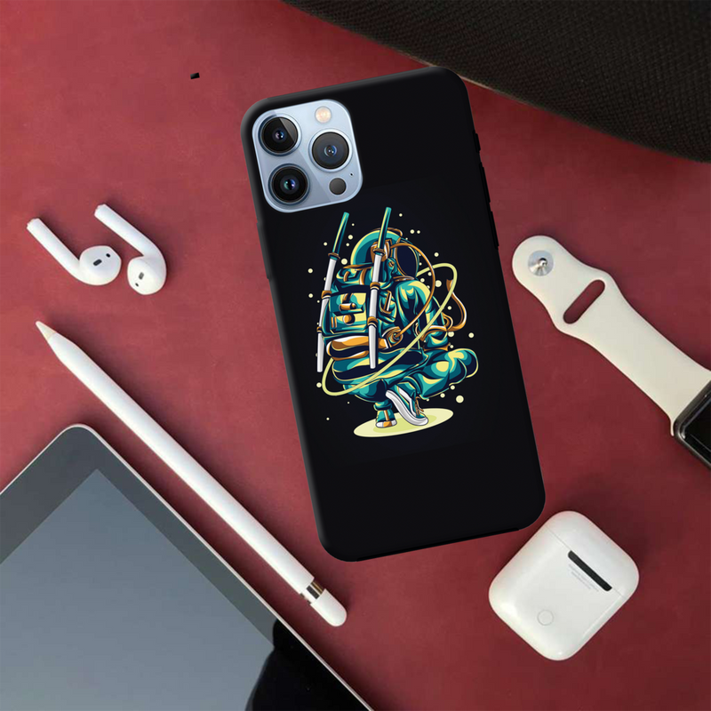 Ninja Astronaut Printed Slim Cases and Cover for iPhone 13 Pro