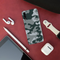 Olive Green and White Camouflage Printed Slim Cases and Cover for Galaxy A30S